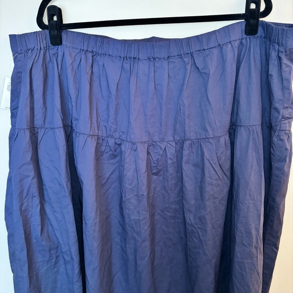 NWT Old Navy Women’s Dusty Navy Dropped-Waist Midi Skirt Size 3X - Picture 8 of 11